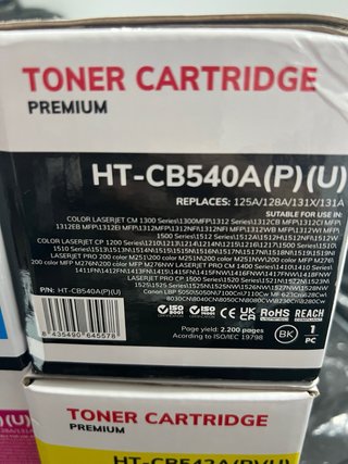 Tóner HT-CB543A(P)(U) compatible Canon