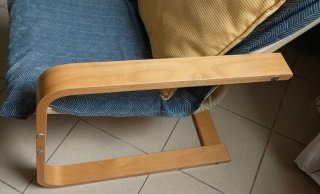 Sillón IKEA POÄNG + 2 Fundas Artesanales