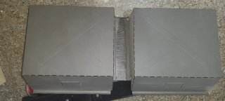 Cassetto metallico IKEA IVAR 2 bianco e 2 grigio