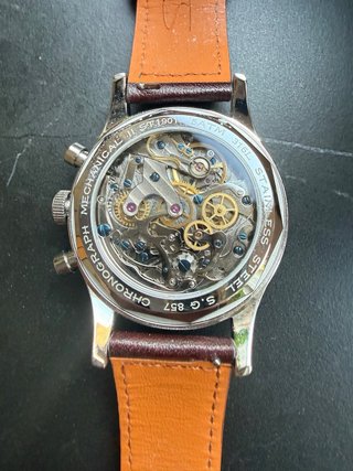 Reloj Sugess Cronógrafo Mecánico.