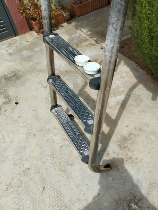Escalera Piscina Inox 3 Peldaños