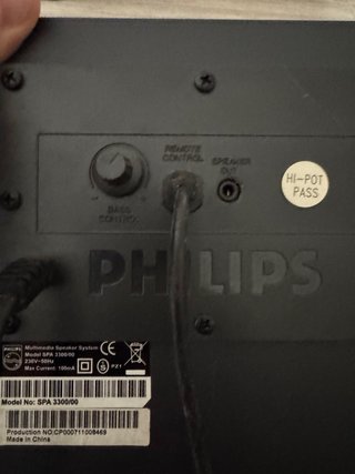 Altavoces Philips 2.1 SPA3300/00