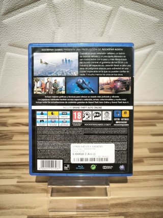 Juego PS4 Grand Theft Auto V