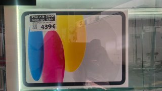 iPad A16 256GB 439€