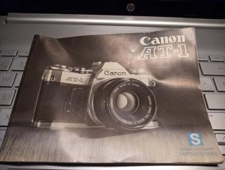Canon AT-1 + Objetivo Tamron y manual