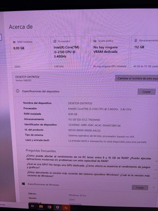 Acer Veriton Ordenador Intel Core i3
