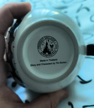 Taza Jack Skellington Disney Land Paris