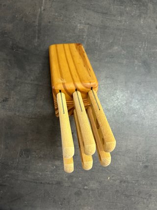 Set Coltelli Steak Legno