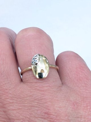 Anillo Oro 18k con Brillantes