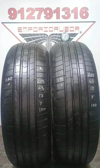 205 65 17 Y GOODYEAR RUEDA SEMINUEVA INCREIBLE