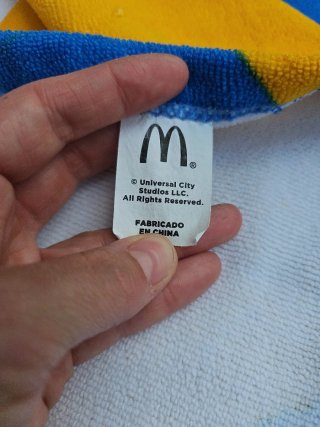 Toallas Minions El Origen de Gru McDonald's