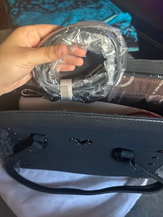 Bolso Emilio Faraoni Negro Pelo