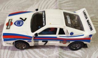 Scalextric Exin Lancia Rally Martini Racing