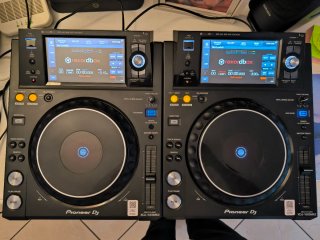 Pioneer XDJ-1000MK2+ Decksavers (Pareja)