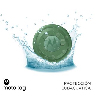Motorola Moto Tag Bt y precisión UWB Azul