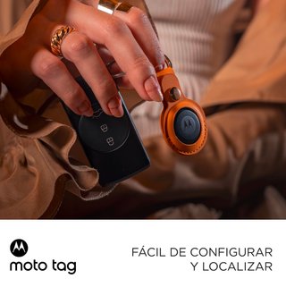 Motorola Moto Tag Bt y precisión UWB Azul