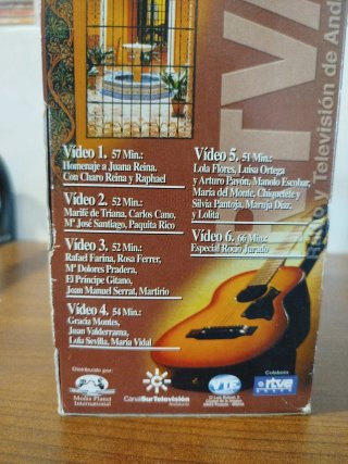 Colección VHS Antología de la Copla