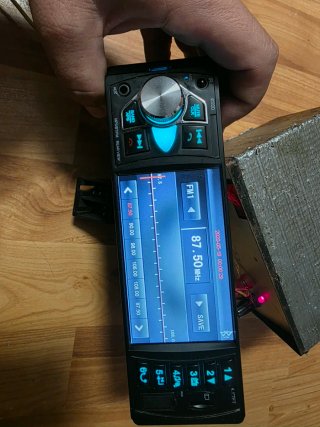 Radio Coche MP5/BT/FM/Rear View
