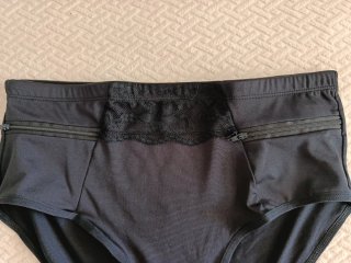 Bragas faja con cremallera