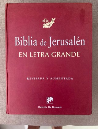 Biblia de Jerusalén letra grande