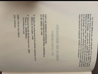 Biblia de Jerusalén letra grande