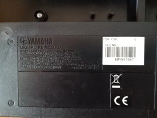 Teclados Digitales Yamaha F50