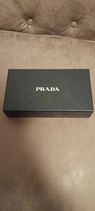 Portafoglio Prada Beige/Oro