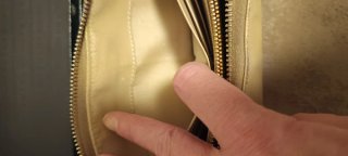 Portafoglio Prada Beige/Oro