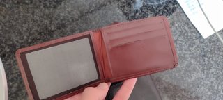 3 billeteras de cuero