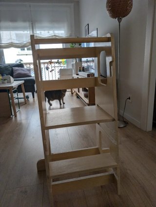 Trona de aprendizaje madera