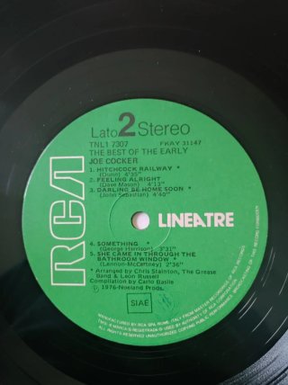 LP Vinile "The Best Of The Early Joe Cocker"