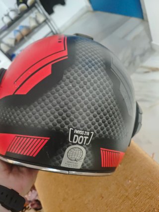 Casco Moto Ironman