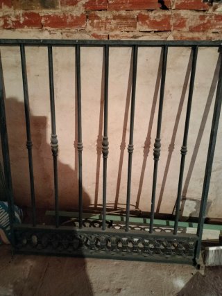 Reja de hierro decorativa