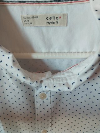 Camisa Celio Hombre Talla XXL Estampada