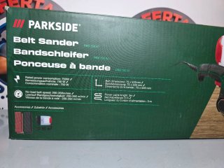 Lijadora de banda Parkside 750W