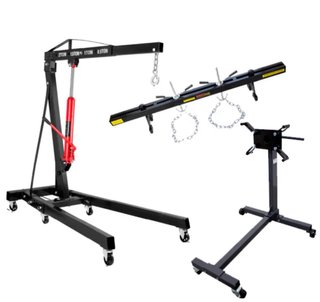 Pack Taller: Grúa y Soporte Motor