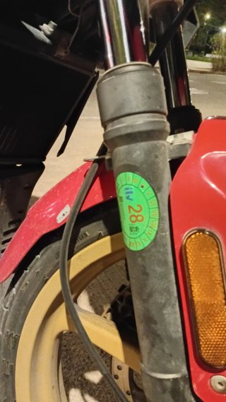 Aprilia Tuono 50cc Roja y Negra