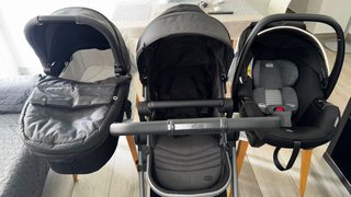 Carrito de bebé Chicco negro