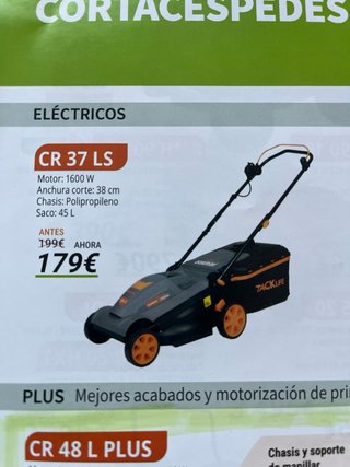 Cortacésped Eléctrico Dormak 38