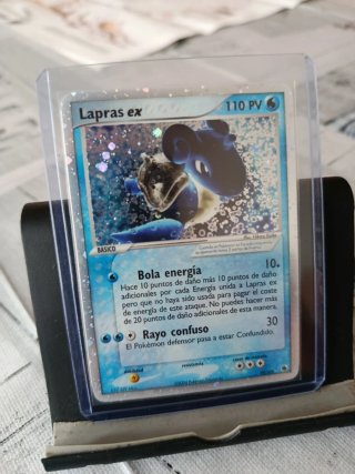 Carta Pokémon Lapras ex 110 PV