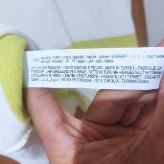Jersey Zara Rayas Verde y Blanco Talla M