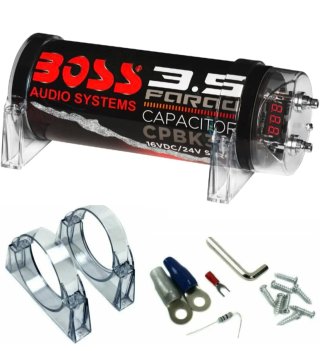 Boss Farad 3.5 condensatore audio subwoofer