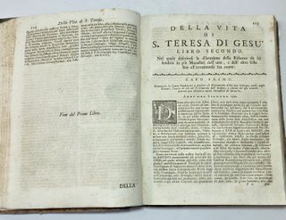 Libro Antico 1754 - Opere Della S. Madre Teresa