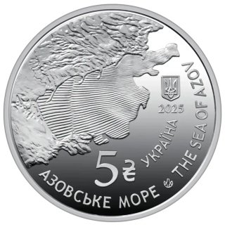 2 Monete Ucraina 2025 - Abitanti del Mare