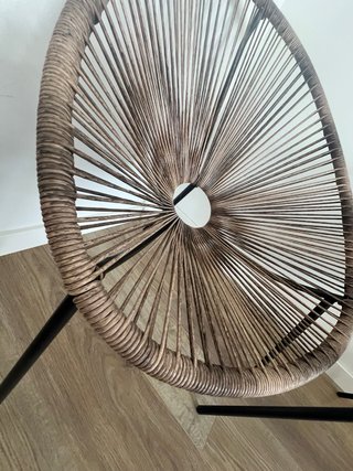 2 Sillas Acapulco Ratán y Aluminio