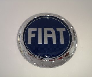 OFERTA 1 LOGOTIPO PARA MALETERO O CAPOT FIAT AZUL