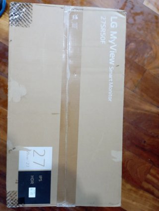 Monitor LG Smart Blanco 27 pulgadas