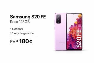 Samsung S20 FE 128GB Rosa Seminuevo