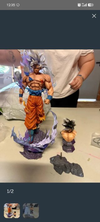Figura Dragon Ball Z Goku Ultra Instinto