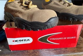 Zapatos de seguridad Cofra marrones